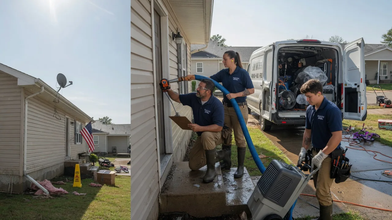 Ceiling Water Damage Restoration in South Beloit, IL near me