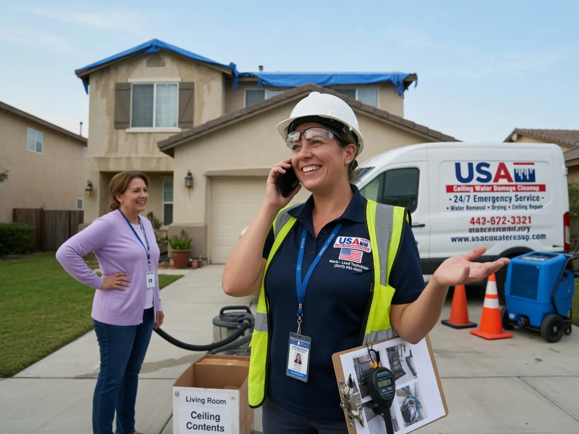 Ceiling Water Damage Restoration South Beloit, IL FAQs